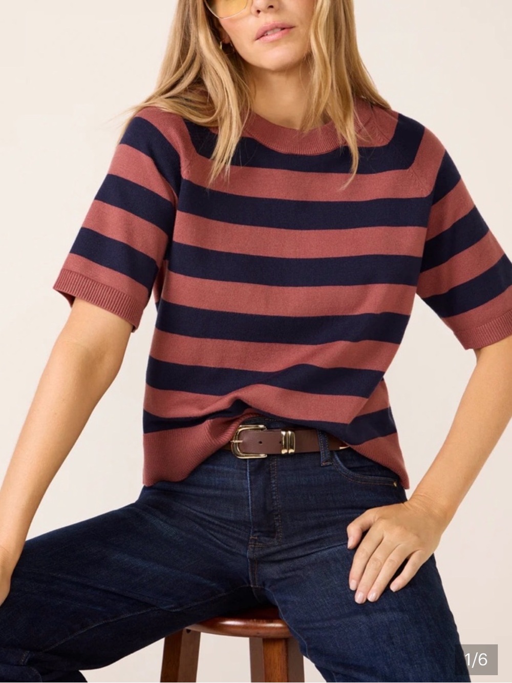 NWT Evereve Sami Raglan Sweater